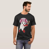 Mushroom Amerikaans Football Sport T-shirt (Voorkant volledig)