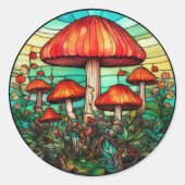 Mushroom Art Stickers (Voorkant)