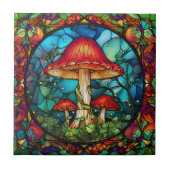 Mushroom Art Tegel Tegeltje (Voorkant)