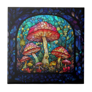 Mushroom Art Tegel Tegeltje