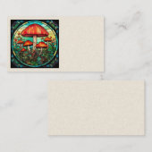 Mushroom Art Visitekaartjes (Voorkant / Achterkant)