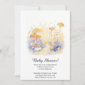 Mushroom Baby shower Invitation Kaart (Voorkant)