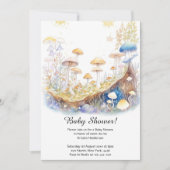 Mushroom Baby shower Invitation Kaart (Voorkant)