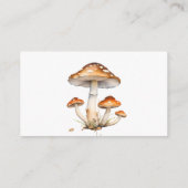 Mushroom Baby shower Luier Raffle Tickets Informatiekaartje (Achterkant)