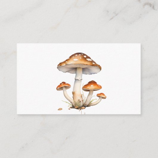 Mushroom Baby shower Luier Raffle Tickets Informatiekaartje (Achterkant)