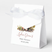 Mushroom Baby shower Uitnodigen, Herfst Genderneut Bedankdoosjes (Voorkant Zijde)