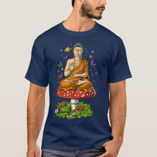 Mushroom Buddha boy T-shirt