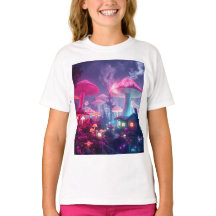 Mushroom Bungalow Neon & Space Paashaas neon T