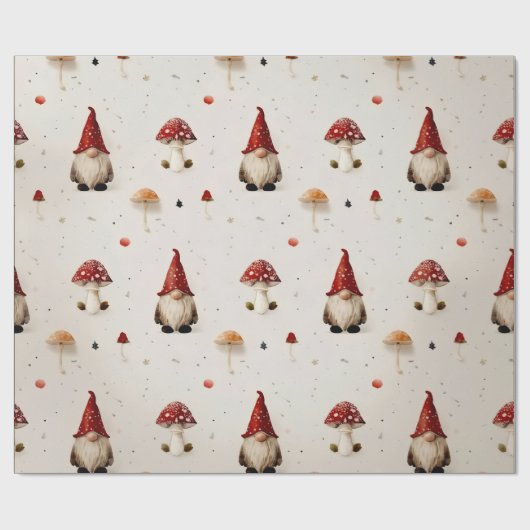 Mushroom Cadeaupapier (Vlak)