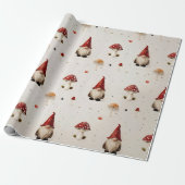 Mushroom Cadeaupapier (Uitgerold)