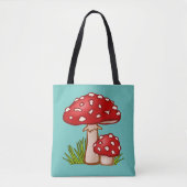 MUSHROOM CANVAS TAS PURSES (Voorkant)