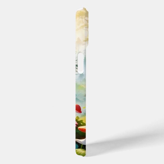 Mushroom city iPhone case (Achterkant / Rechts)