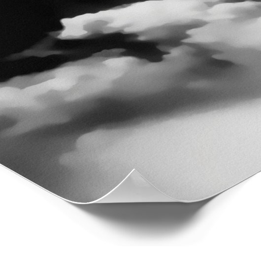 MUSHROOM CLOUD over HIROSHIMA 1945 Poster (Hoek)