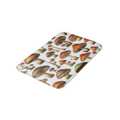 Mushroom Collectie Pattern Design Badmat (Gekanteld)