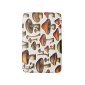 Mushroom Collectie Pattern Design Badmat (Voorkant Verticaal)