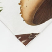 Mushroom Collectie Pattern Design Fleece Deken (Hoek)
