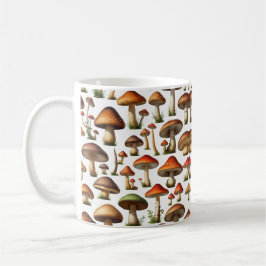 Mushroom Collectie Pattern Design Koffiemok