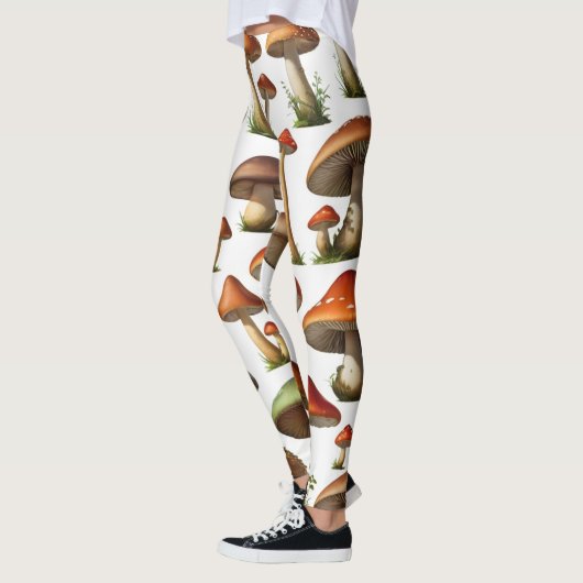 Mushroom Collectie Pattern Design Leggings (Links)