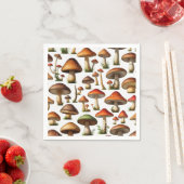 Mushroom Collectie Pattern Design Servet (Insitu)