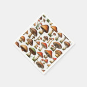 Mushroom Collectie Pattern Design Servet (Hoek)