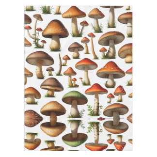 Mushroom Collectie Pattern Design Tafelkleed