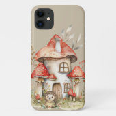 Mushroom Cottage iPhone Case (Achterkant)