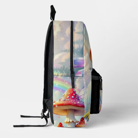 Mushroom Creek Back Pack Bedrukte Rugzak (Links)