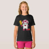 Mushroom Cricket bat T-shirt (Voorkant volledig)