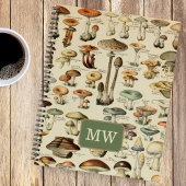  Mushroom Custom Monogram Journal Notitieboek