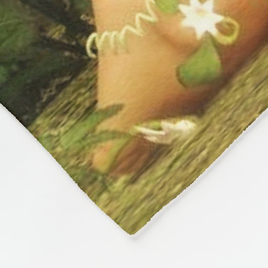 Mushroom Fairy Thunder_Cove Fleece Deken (Hoek)