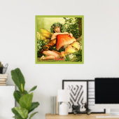 Mushroom Fairy Thunder_Cove Poster (Thuiskantoor)