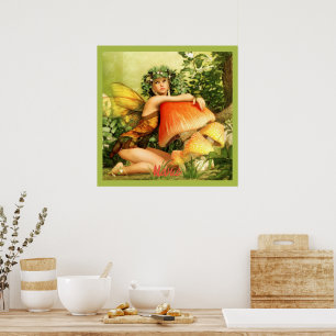 Mushroom Fairy Thunder_Cove Poster