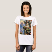 Mushroom Fantasy Dreamscape Enchanted Castle Shirt (Voorkant volledig)
