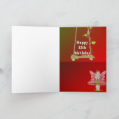 Mushroom Fantasy Fairies Gold Age Kaart (Binnen)