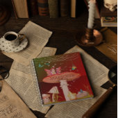 Mushroom Fantasy Fairy Magische Betoverde School Notitieboek