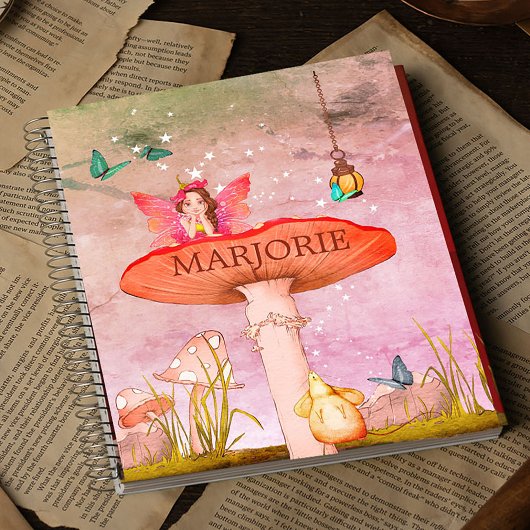 Mushroom Fantasy Fairy School Notitieboek