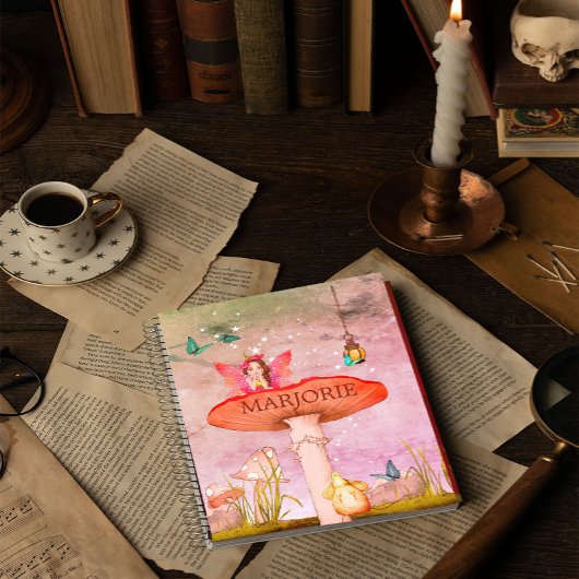 Mushroom Fantasy Fairy School Notitieboek