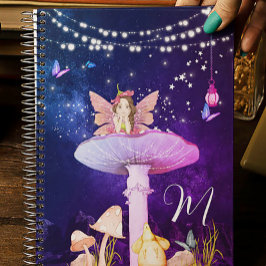 Mushroom Fantasy Magische Betoverde Fairy School Notitieboek