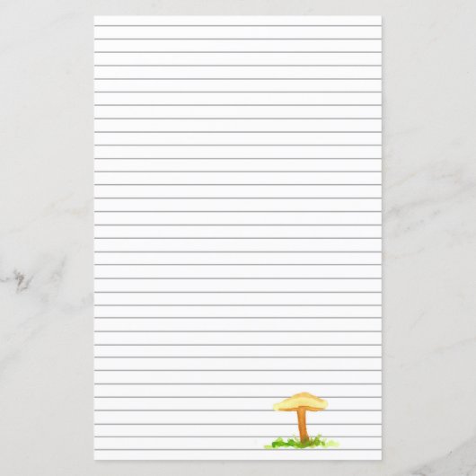 Mushroom Fungi Letter Writing Mycology (Achterkant)