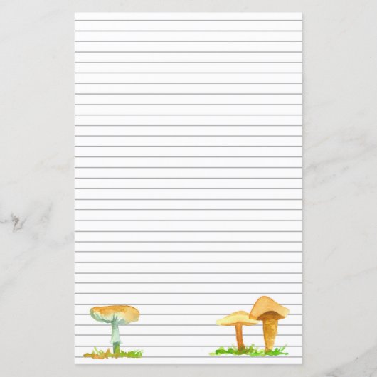 Mushroom Fungi Letter Writing Mycology (Voorkant)