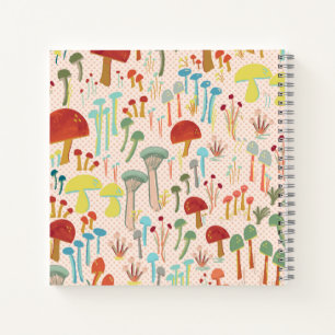 Mushroom garden Notebook Notitieboek