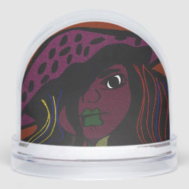 Mushroom Girl Sneeuwbol