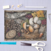 Mushroom Goblincore Witchy Natuur Decoupage Tissuepapier (Craft)