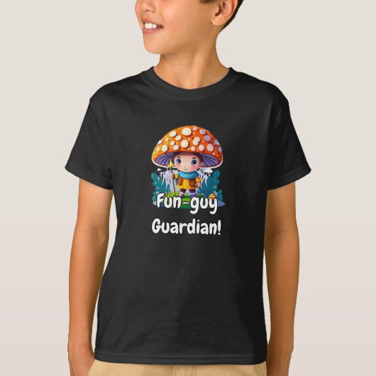 Mushroom Guardian Fun Cool Unique Best stijlvol Ki T-shirt (Voorkant)