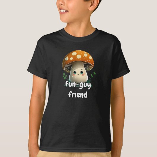 Mushroom Guardian Fun Cool Unique Best stijlvol Ki T-shirt (Voorkant)