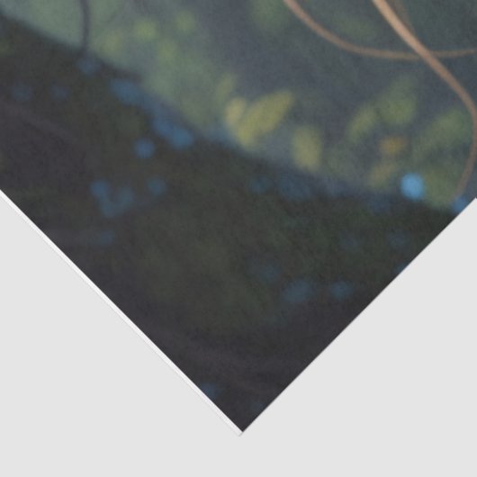 Mushroom Gypsy woman 10 tissue paper Tissuepapier (Detail)