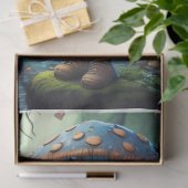 Mushroom Gypsy woman Tissuepapier (Geschenk)