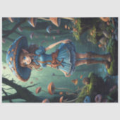 Mushroom Gypsy woman Tissuepapier (Voorkant)