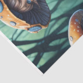 Mushroom Gypsy woman v7 weefselpaper Tissuepapier (Detail)