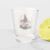 Mushroom Harvest Moon Shot Glass Glas (Achterkant)